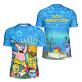 Blue Ocean Party Kids Rash Guard