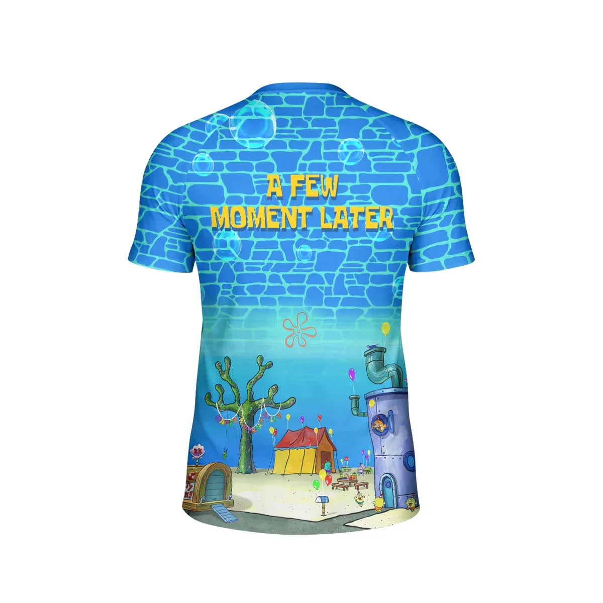 Blue Ocean Party Kids Rash Guard