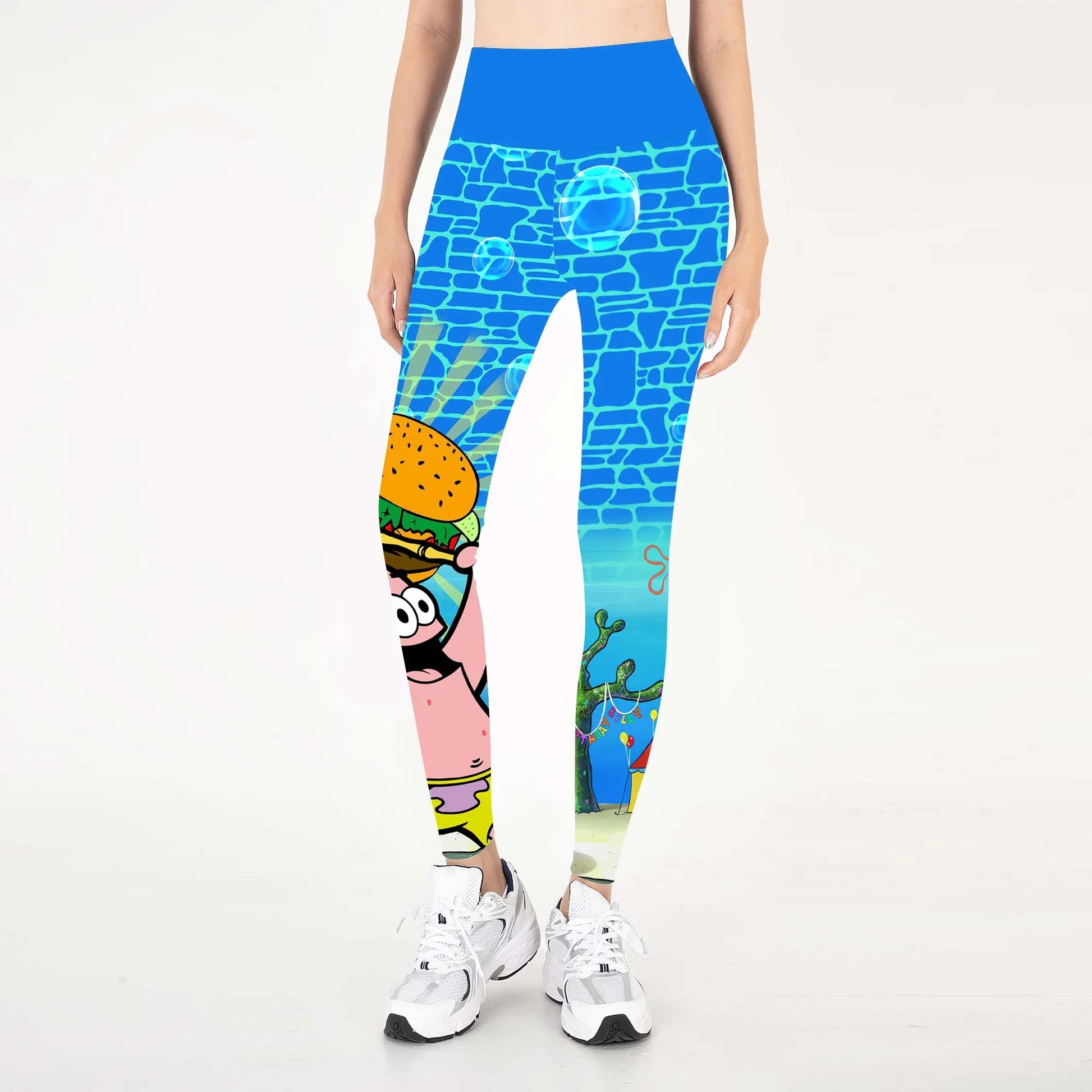 Blue Ocean Party Leggings