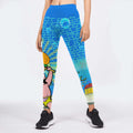 Blue Ocean Party Leggings