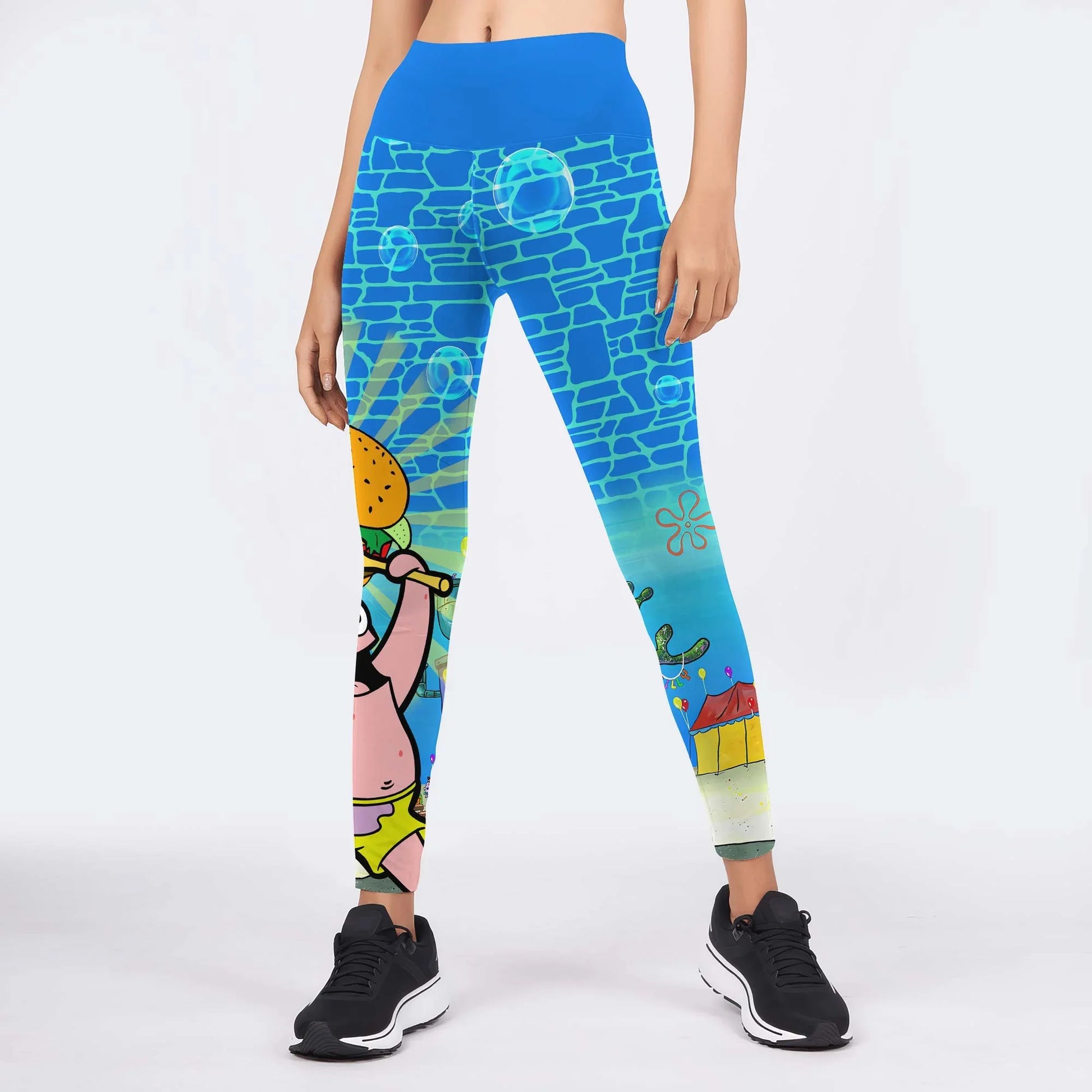 Blue Ocean Party Leggings