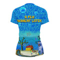 Blue Ocean Party Rash Guard
