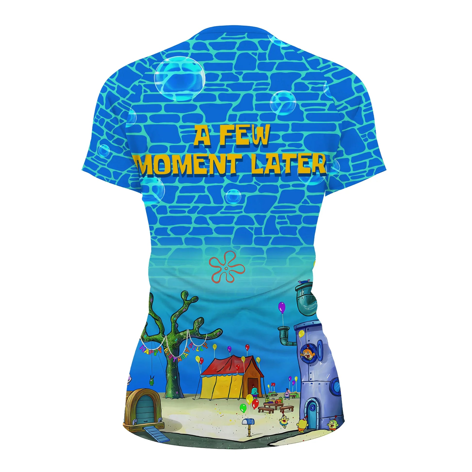 Blue Ocean Party Rash Guard