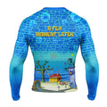 Blue Ocean Party Rash Guard