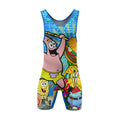 Blue Ocean Party Wrestling Singlet