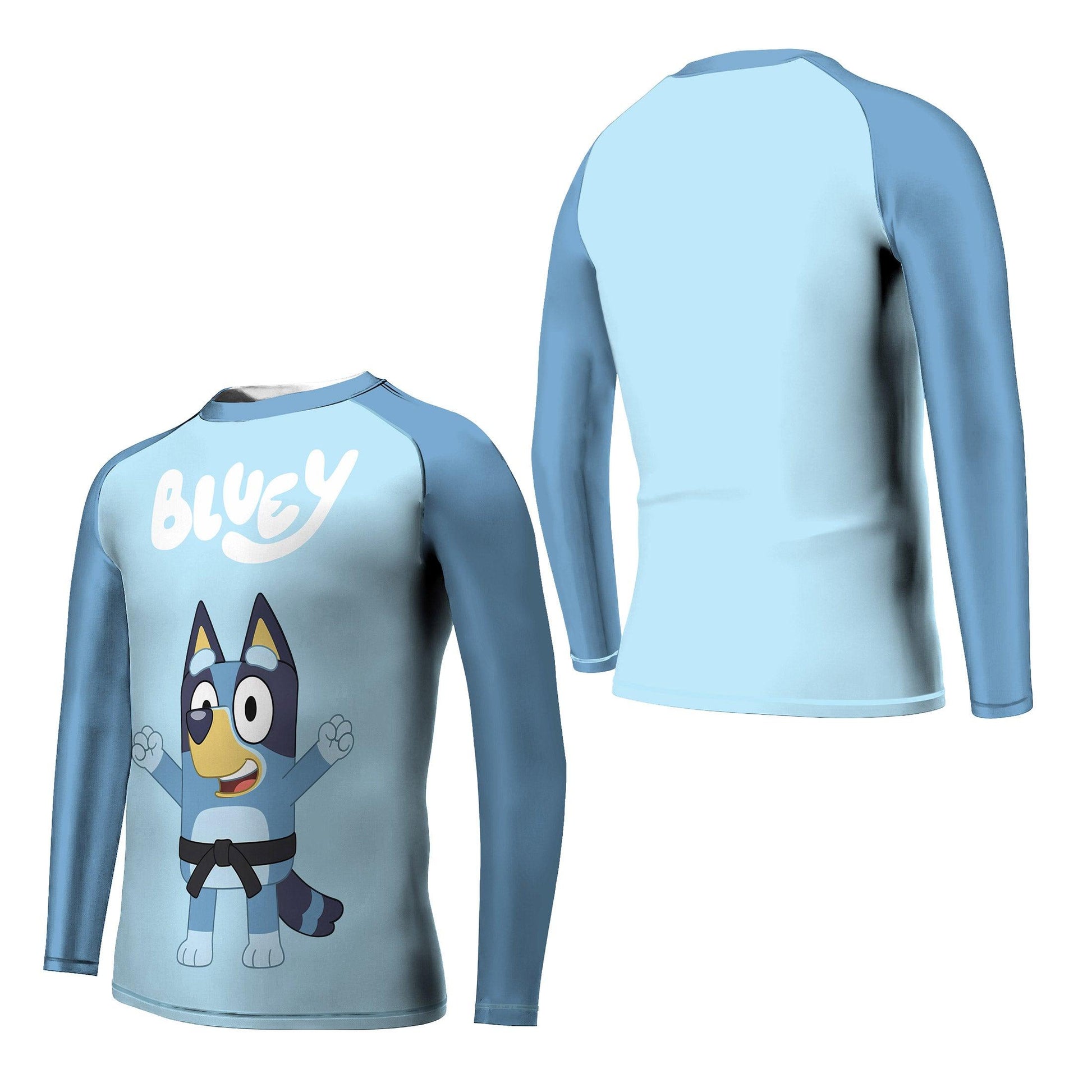 Bluey Dad Kids Rash Guard