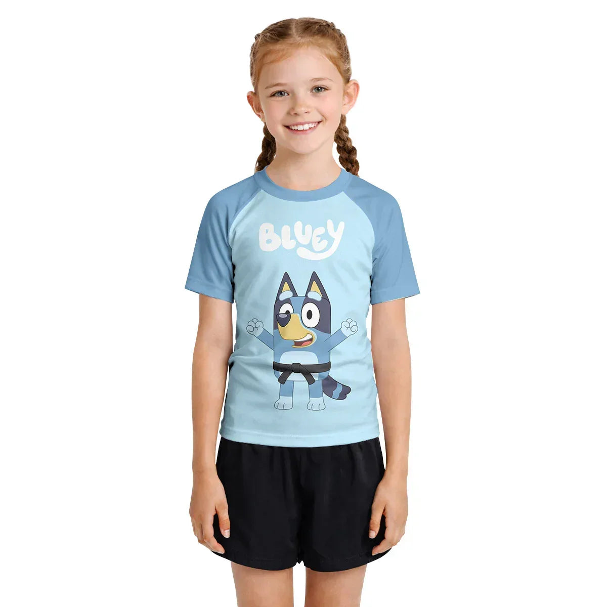 Bluey Dad Kids Rash Guard