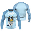 Bluey Dad Rash Guard