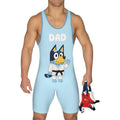 Bluey Dad Wrestling Singlet