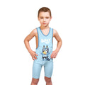 Bluey Dad Wrestling Singlet