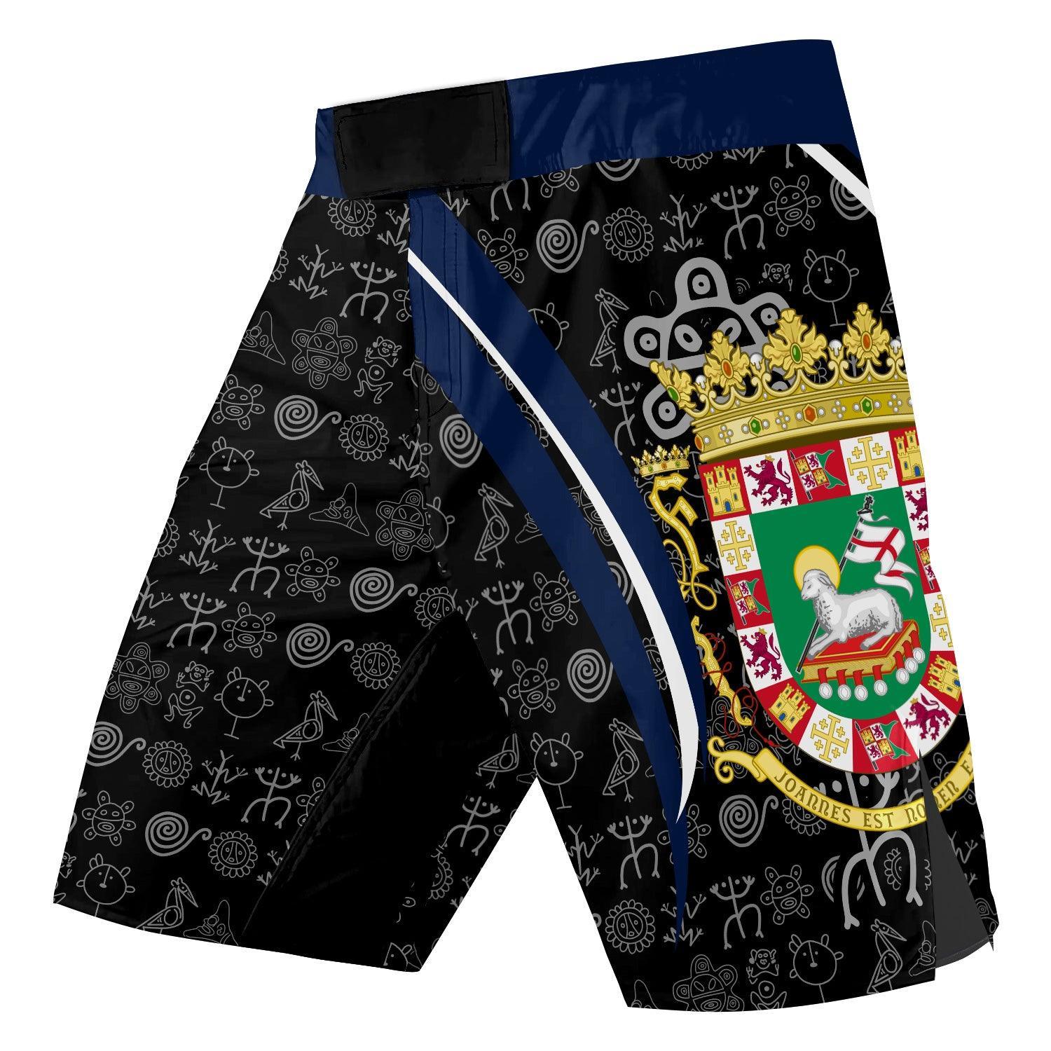 Boricua Bravado Fight Shorts