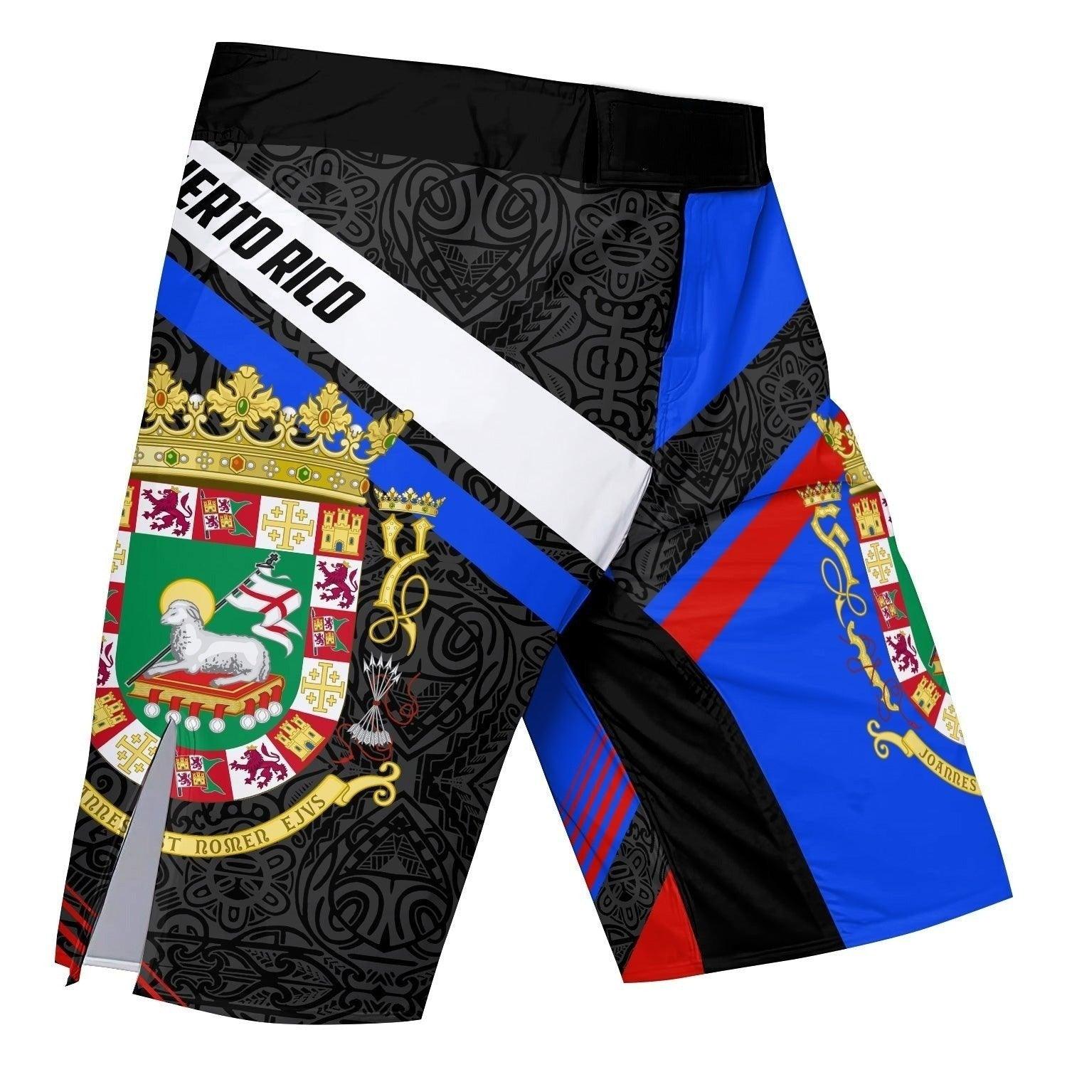 Boricua Pride Fight Shorts