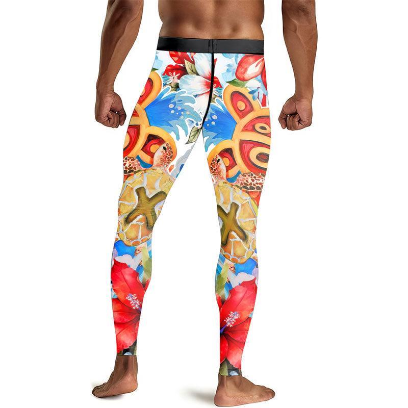 Boriken Legacy Men's Compression Leggings