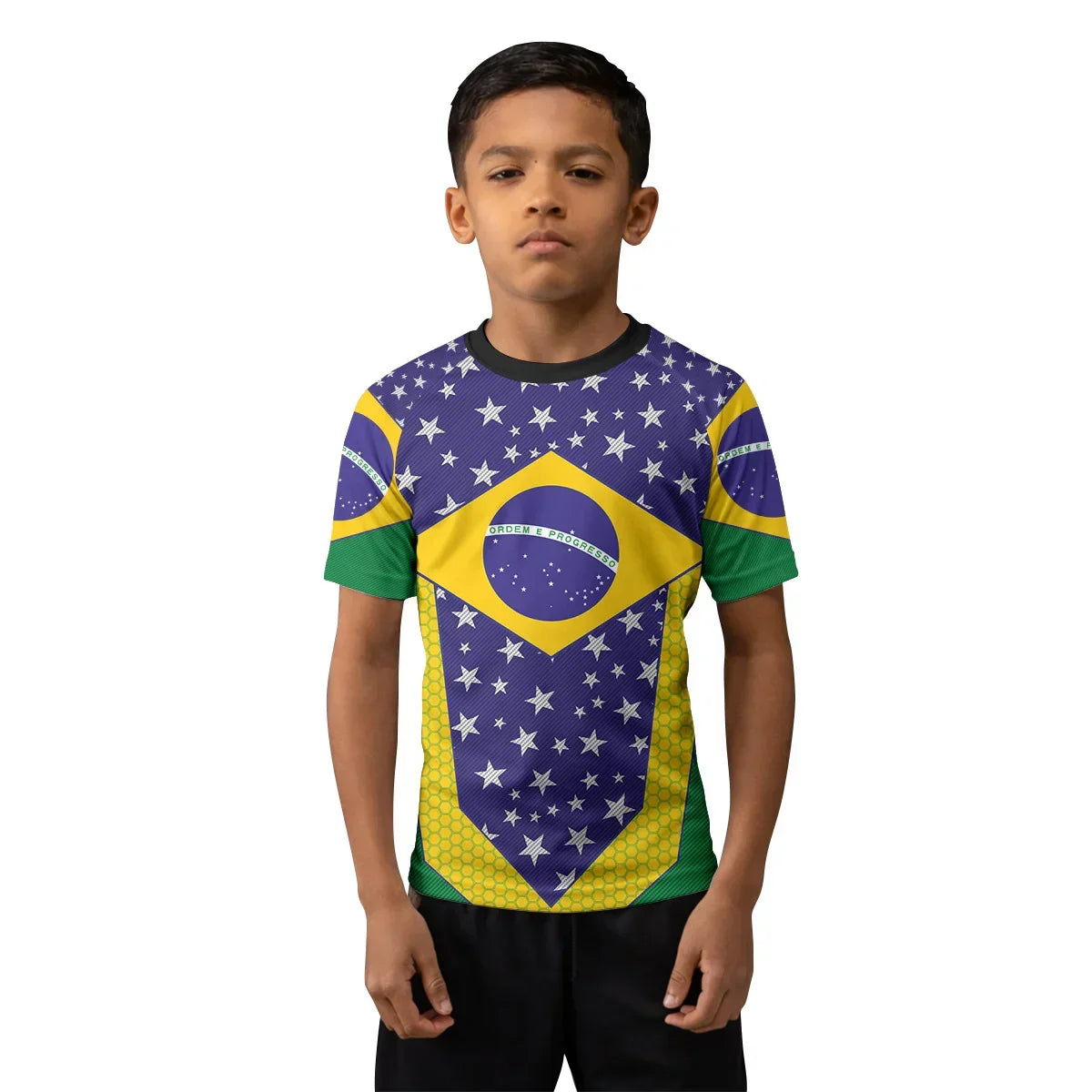 Brazil Symbol Kids Rash Guard