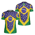 Brazil Symbol Kids Rash Guard