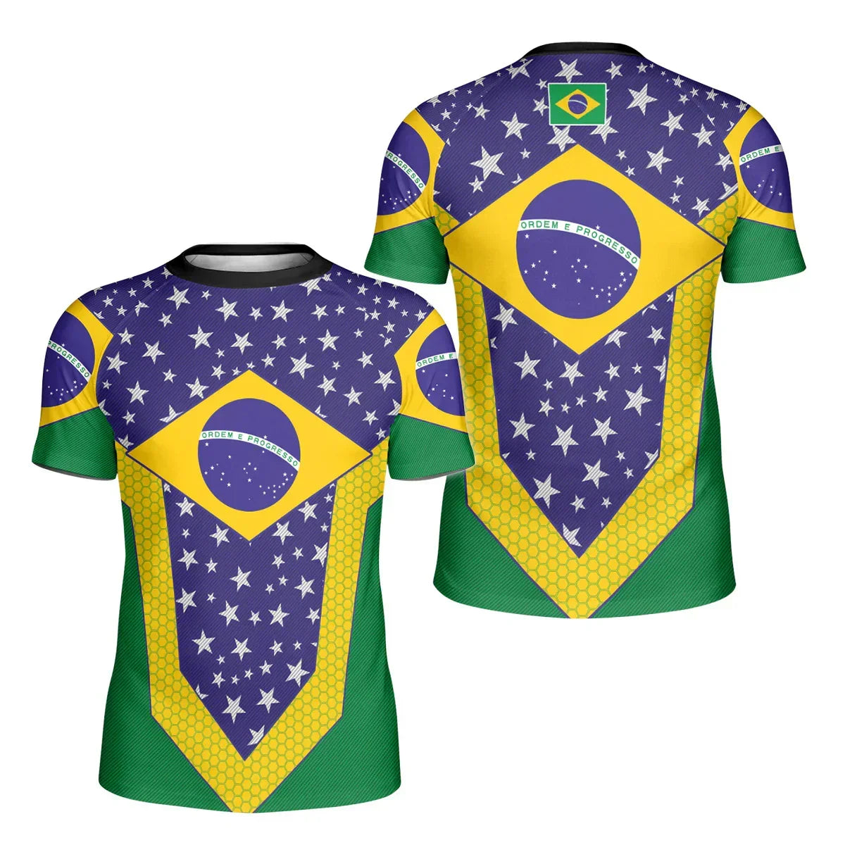 Brazil Symbol Kids Rash Guard