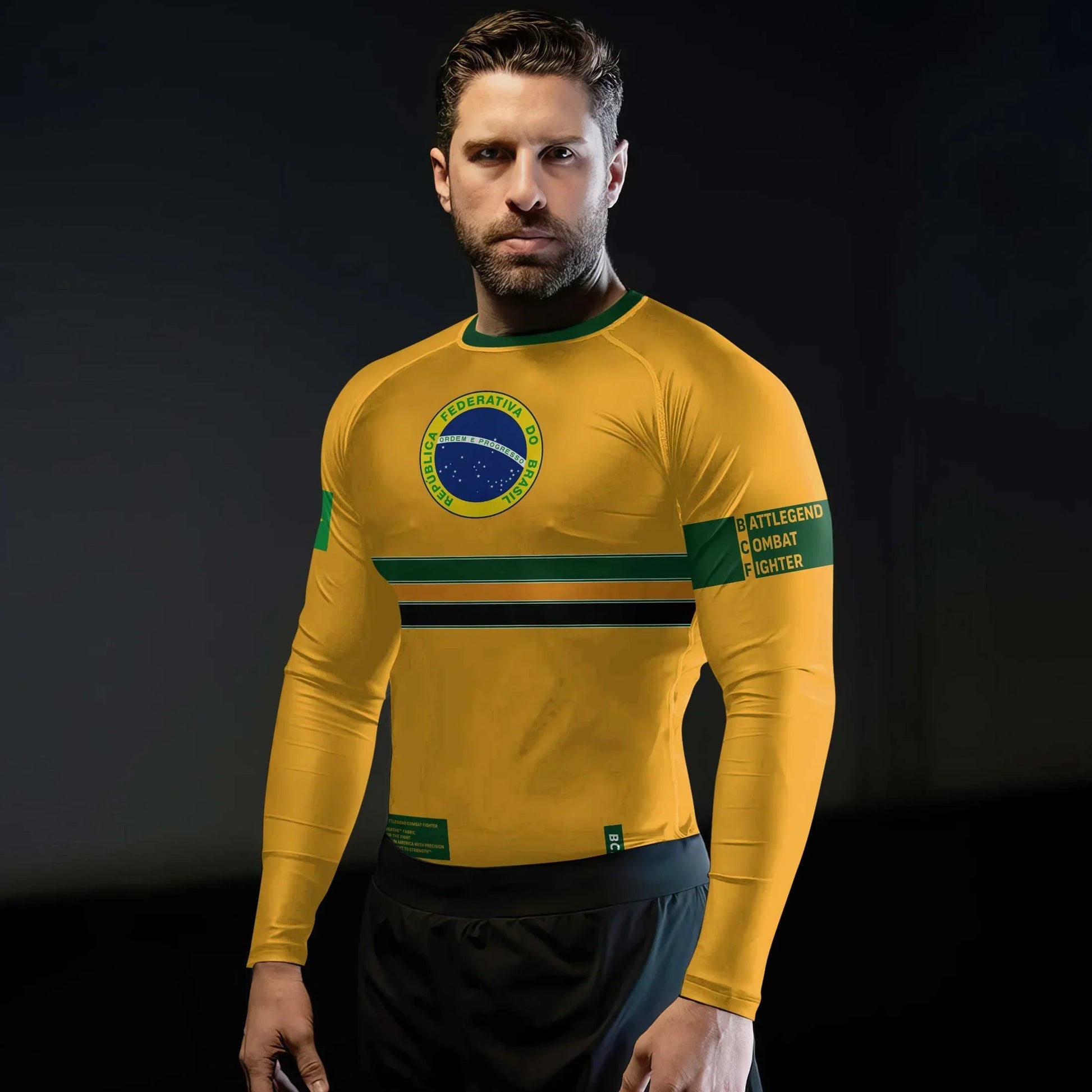 Brazil Combat Fighter Rash Guard