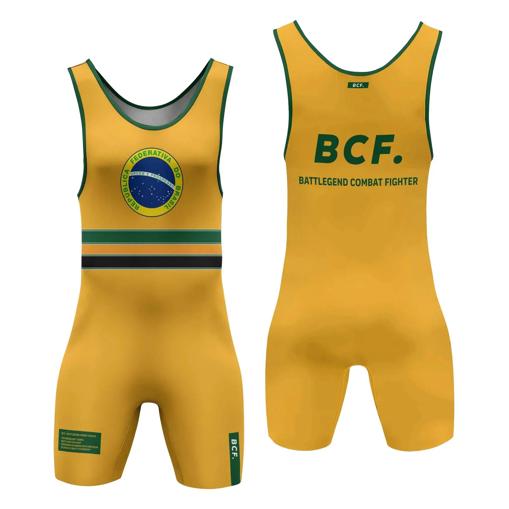 Brazil Combat Fighter Wrestling Singlet