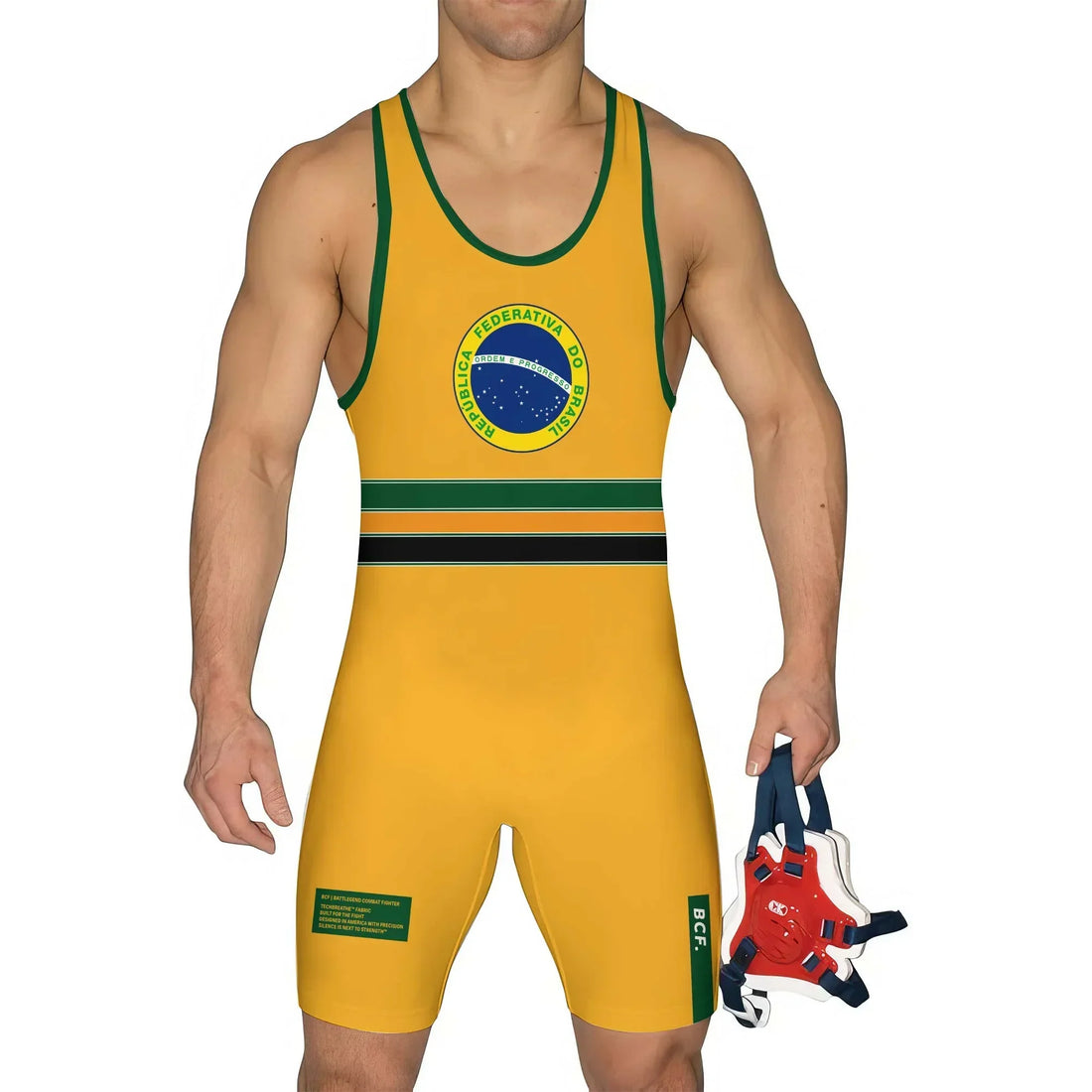 Brazil Combat Fighter Wrestling Singlet
