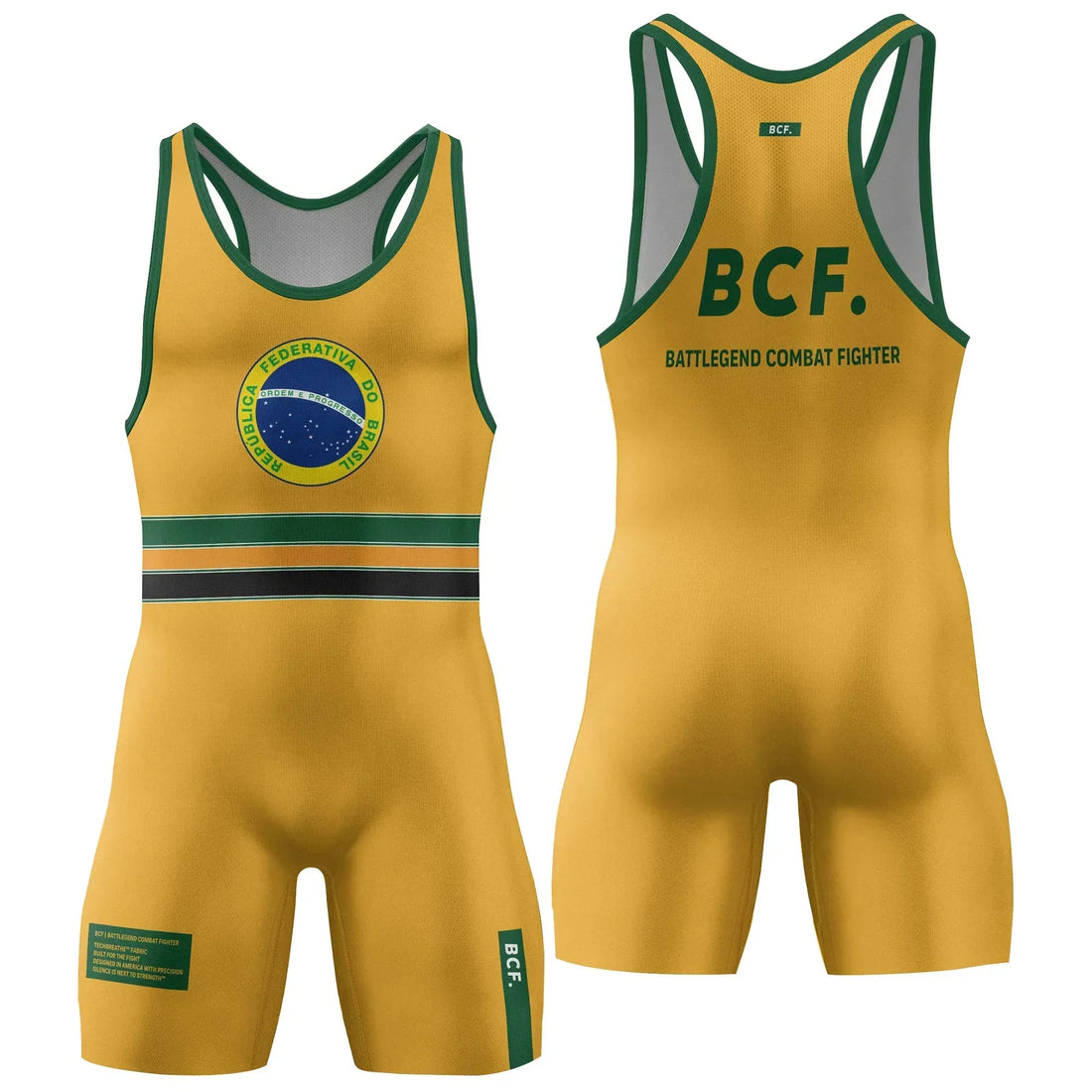 Brazil Combat Fighter Wrestling Singlet