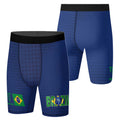 Brazil Flag Compression Shorts