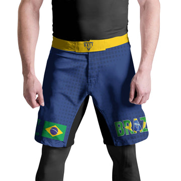 Brazil Flag Fight Shorts