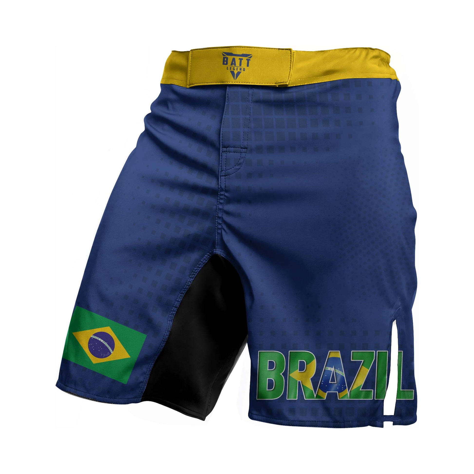 Brazil Flag Fight Shorts