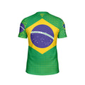 Brazil Flag Kids Rash Guard