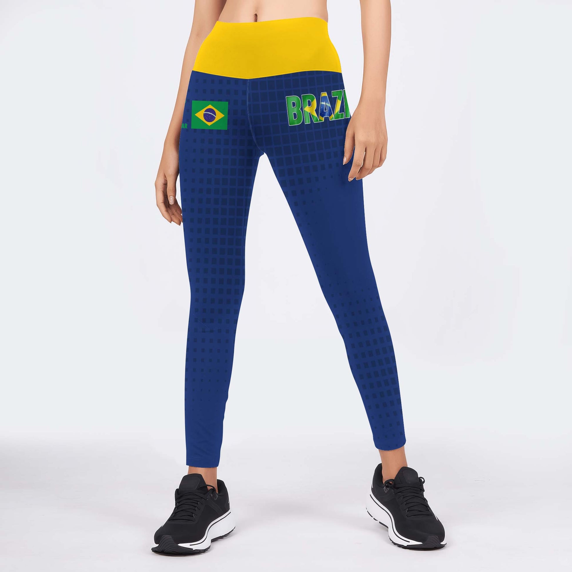 Brazil Flag Leggings