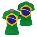 Brazil Flag Rash Guard