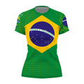 Brazil Flag Rash Guard