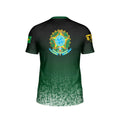 Brazil Halftone Kids Rash Guard