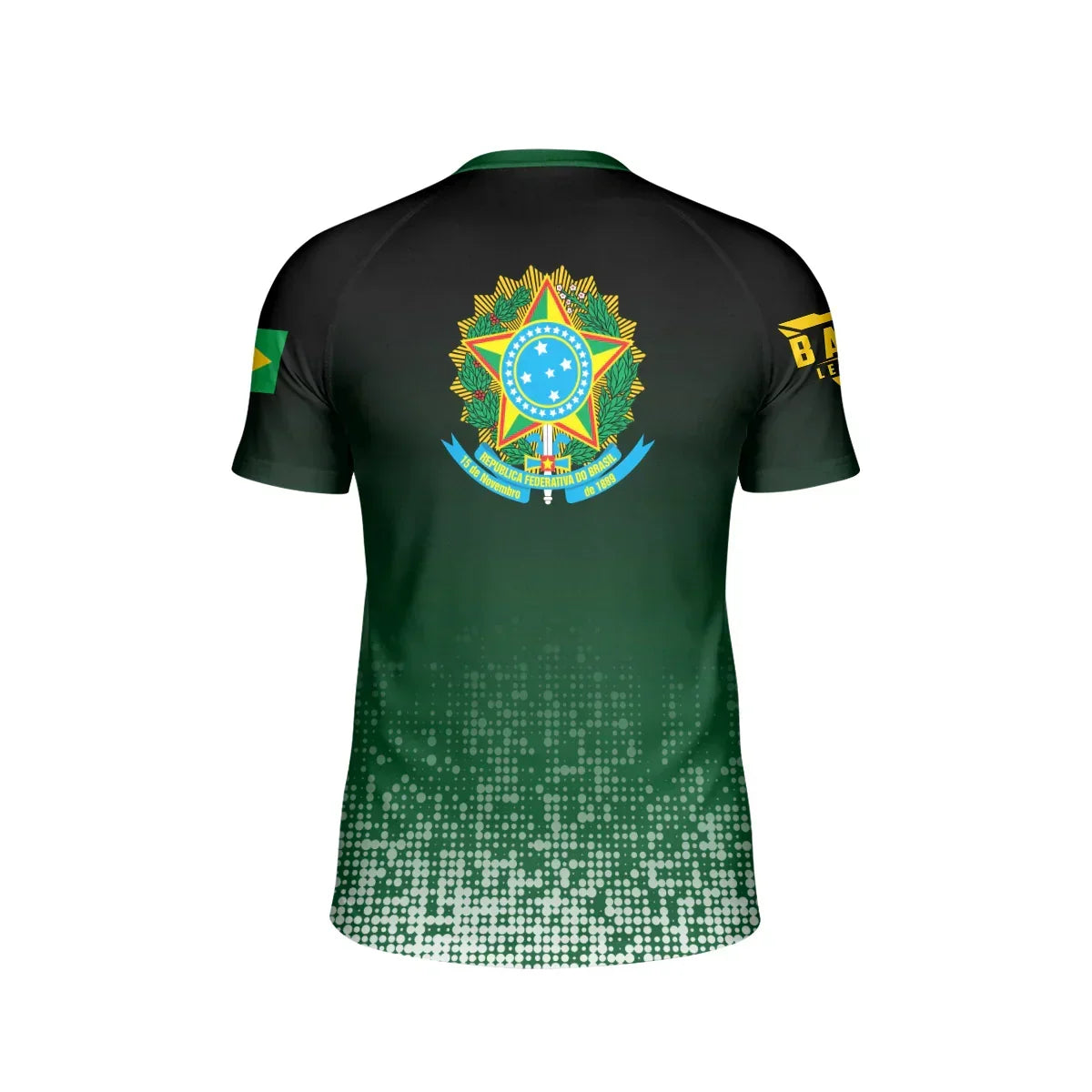 Brazil Halftone Kids Rash Guard
