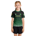Brazil Halftone Kids Rash Guard
