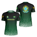 Brazil Halftone Kids Rash Guard