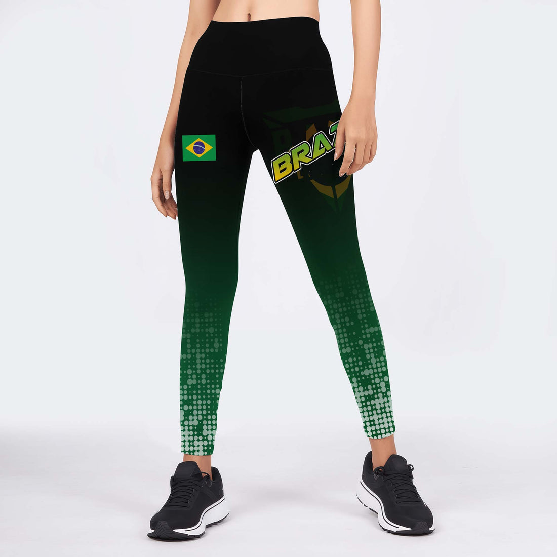 Brazil Halftone Leggings