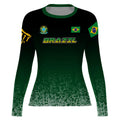 Brazil Halftone Rash Guard