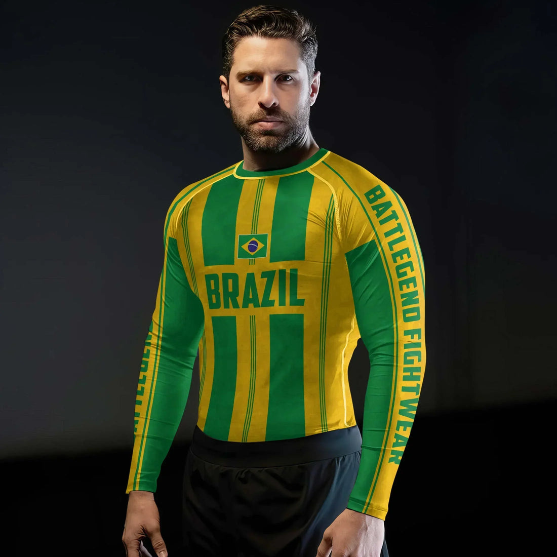 Brazil Heritage Force Rash Guard