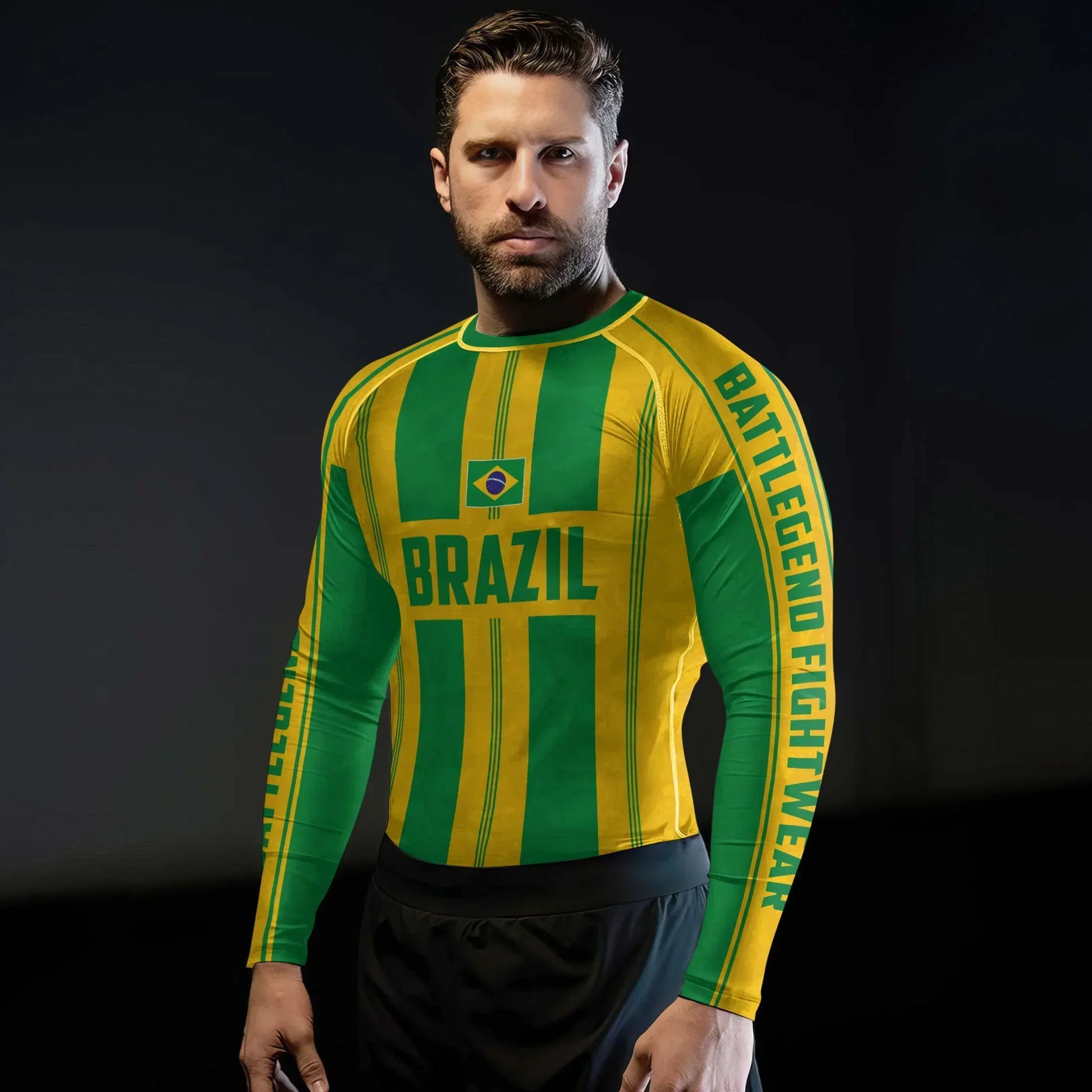 Brazil Heritage Force Rash Guard