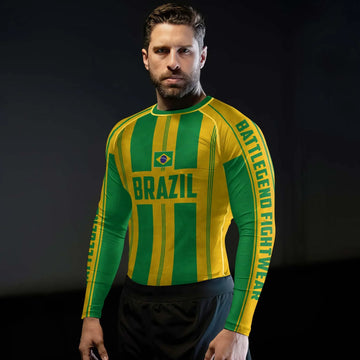 Brazil Heritage Force Rash Guard