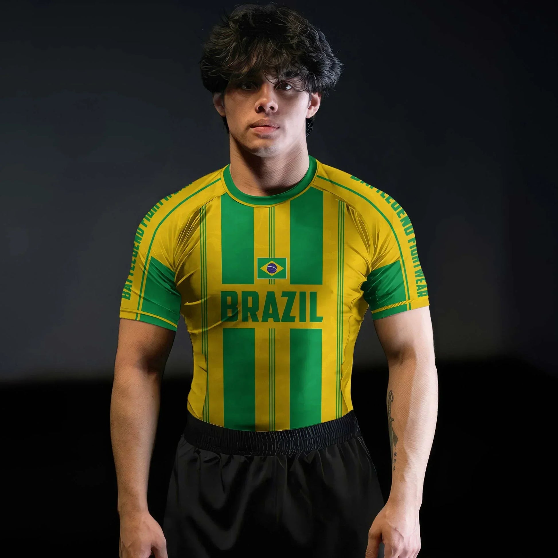 Brazil Heritage Force Rash Guard