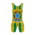 Brazil Heritage Force Wrestling Singlet