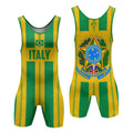 Brazil Heritage Force Wrestling Singlet