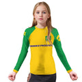Brazil Kids Rash Guard