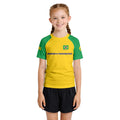 Brazil Kids Rash Guard