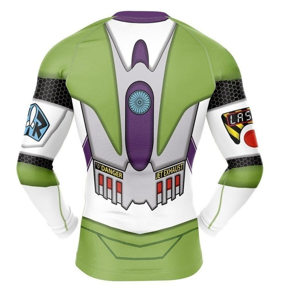 Buzz Lightyear Rash Guard for MMA, BJJ, Fitness