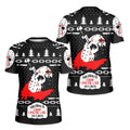 Camp Crystal Lake Christmas Kids Rash Guard