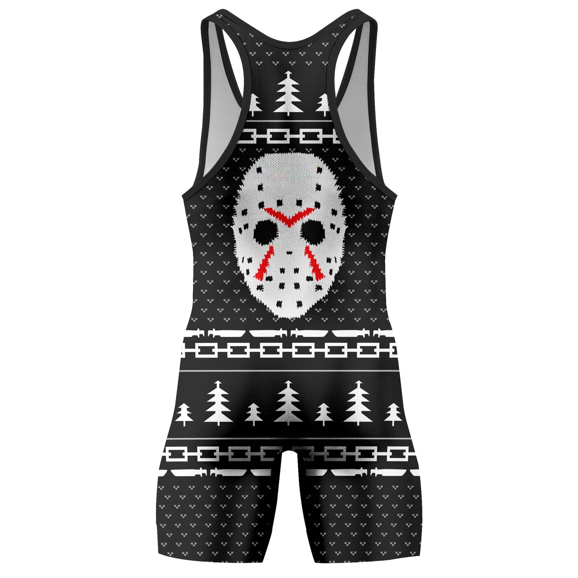 Camp Crystal Lake Christmas Wrestling Singlet