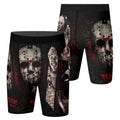 Camp Crystal Lake Friday The 13th Compression Shorts