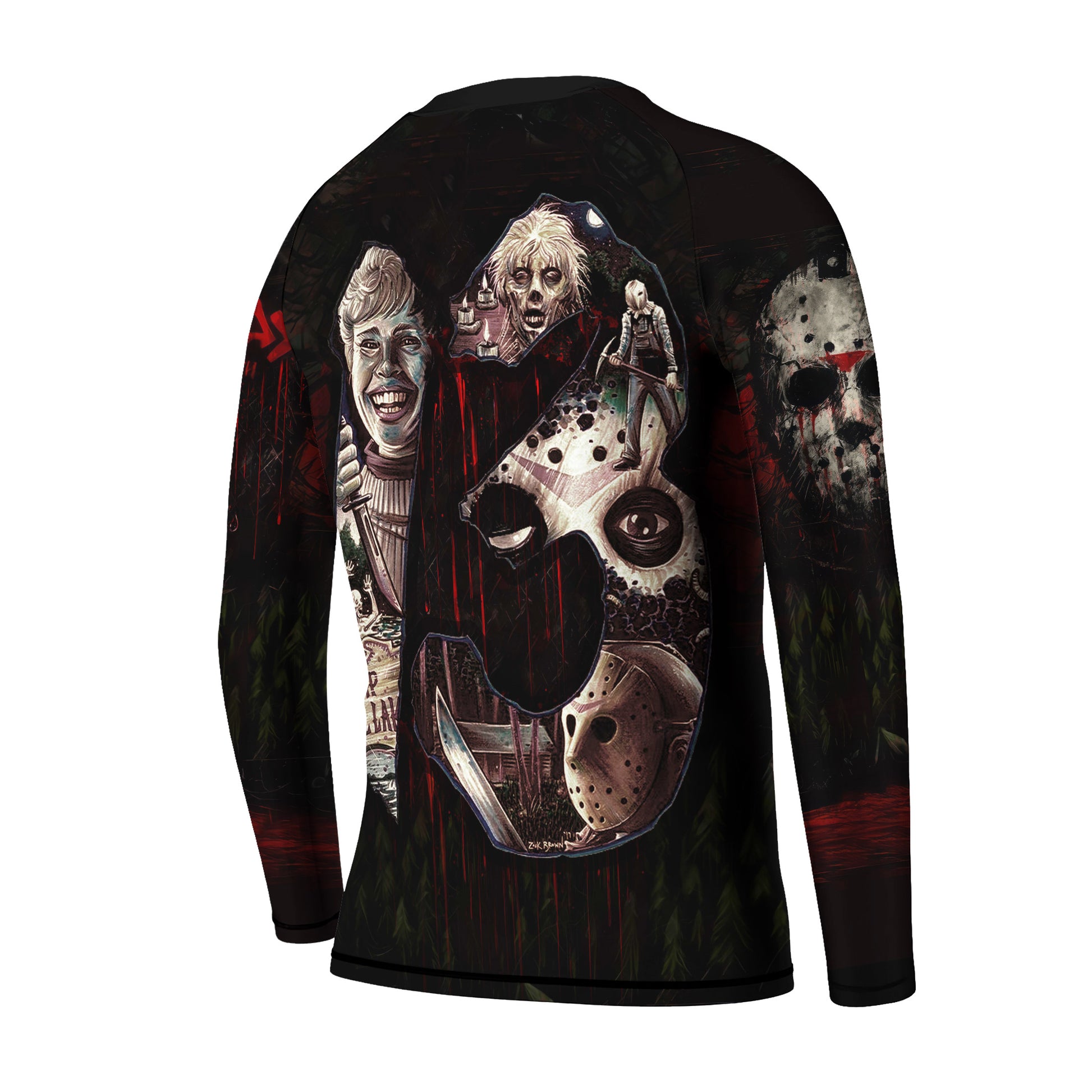 Camp Crystal Lake Friday The 13th Kids Rash Guard